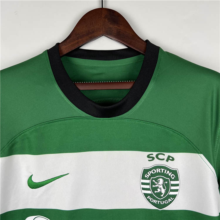 Sporting Lisbon 23/24 Home Football Shirt Soccer Jersey - Click Image to Close
